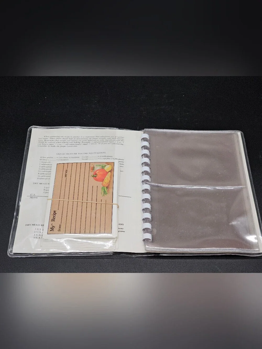 My Recipe Book with Blank Recipe Cards